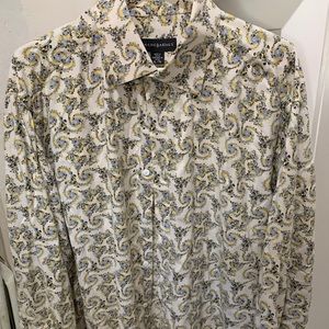 JHANE BARNES Blue and yellow paisley Size XL